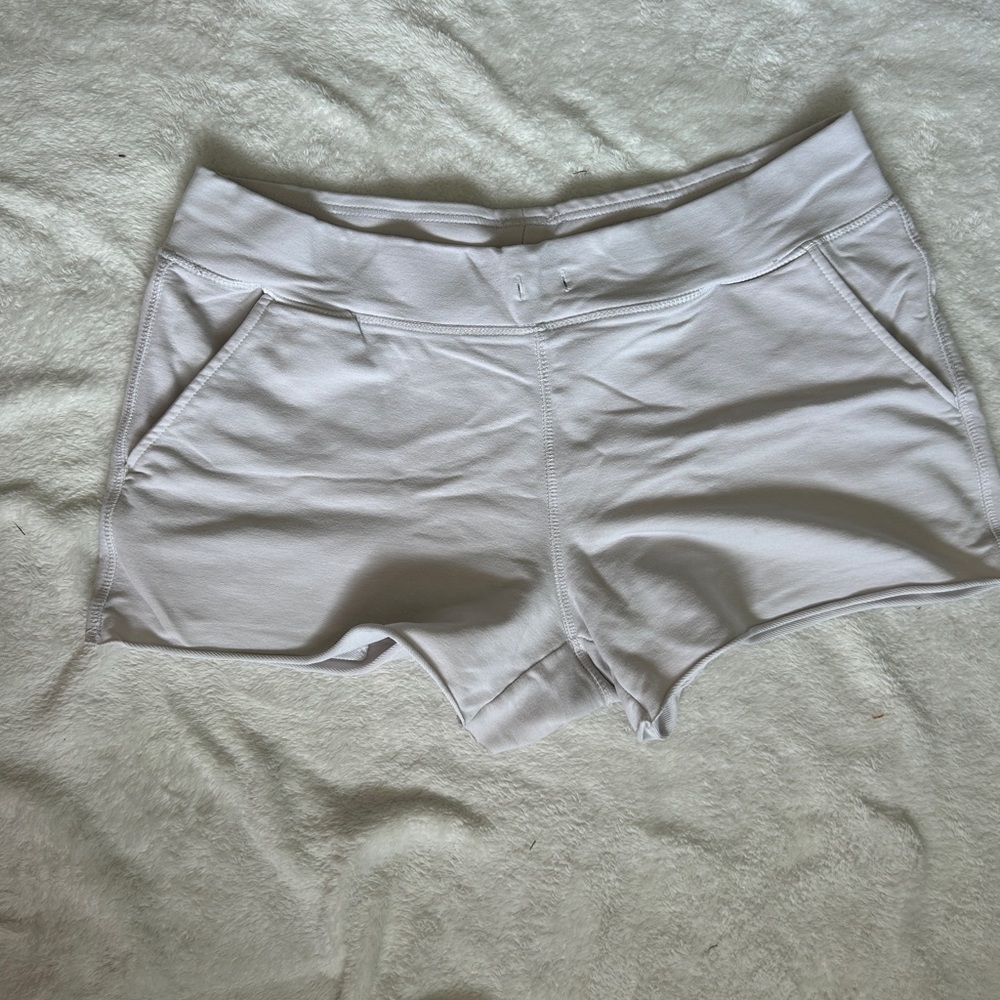 Casual White Shorts
